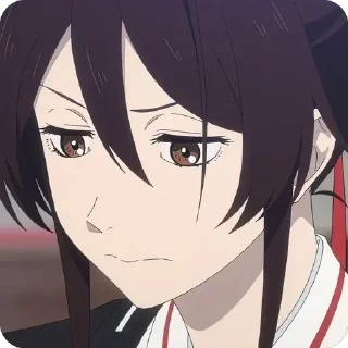 😿 emoji Jigokuraku ‣ @animestickersii Telegram sticker 18 of 120