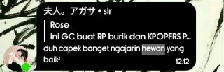 😭 emoji kata kata sesepuh anak rp alay Telegram sticker 24 of 51