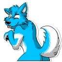 🍑 emoji Benzo Husky Telegram sticker 10 of 31