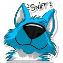 👃 emoji Benzo Husky Telegram sticker 19 of 31