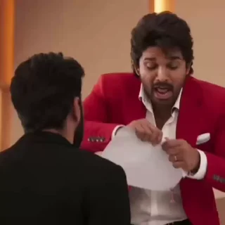 😆 emoji Allu Arjun 🥰 @sticker_pack_channel — @stckrRobot Telegram sticker 12 of 50