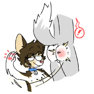 ✋ emoji Lem Corgi Telegram sticker 11 of 30