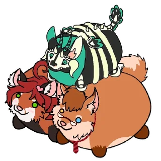 🥔 emoji Zo the Firefox Telegram sticker 23 of 85