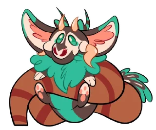 🥔 emoji Zo the Firefox Telegram sticker 16 of 85