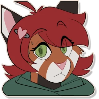 👀 emoji Zo the Firefox Telegram sticker 6 of 85