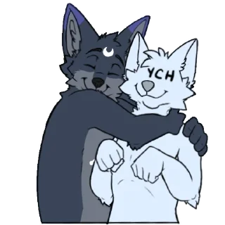 Sticker from Touvan Lunar Fox