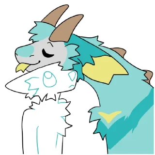 💞 emoji Fisher the Dragon Telegram sticker 13 of 85