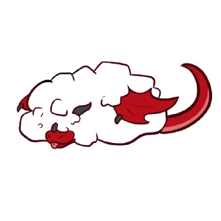 ❄️ emoji Hex the Dragon Telegram sticker 22 of 43