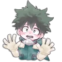 🤗 emoji My Hero Academia - @ST4RSET Telegram sticker 11 of 21
