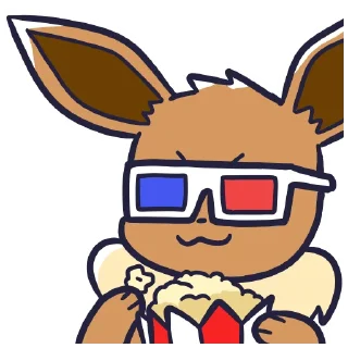 🍿 emoji Eeveelutions Telegram sticker 4 of 100