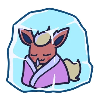 ❄️ emoji Eeveelutions Telegram sticker 24 of 100