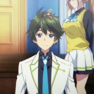 💚 emoji Haruhiko Ichijo - Musaigen no Phantom World (@Fema7) Telegram sticker 17 of 47