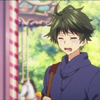 💚 emoji Haruhiko Ichijo - Musaigen no Phantom World (@Fema7) Telegram sticker 22 of 47