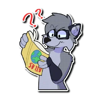 ❓ emoji Lucas Telegram sticker 10 of 36