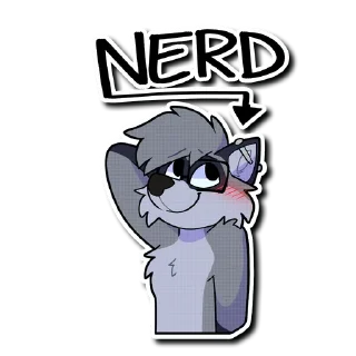 🤓 emoji Lucas Telegram sticker 17 of 36