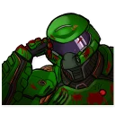 👍 emoji DOOM Telegram sticker 7 of 15