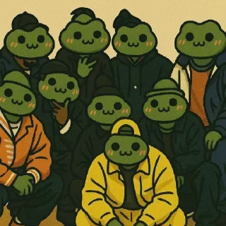 🐸 emoji OWO Telegram sticker 8 of 96