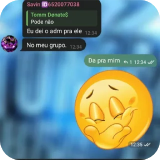 👍 emoji SOU VIADO ASSUMIDO 🤨eu não é você que está lendo Telegram sticker 16 of 27