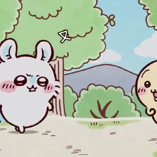 😊 emoji 吉伊唔想番工系列🙂‍↔️ Telegram sticker 10 of 50