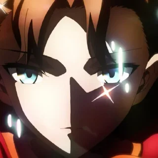 😡 emoji Rin Tohsaka • @aninestickersii Telegram sticker 4 of 112