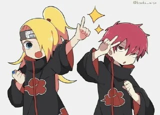💥 emoji Deidara Telegram sticker 24 of 30