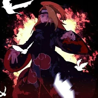💥 emoji Deidara Telegram sticker 5 of 30