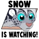 🙃 emoji snow animated Telegram sticker 17 of 35