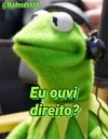 🤔 emoji Kermit, the frog 4 🐸 Telegram sticker 15 of 120