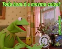 ⏰ emoji Kermit, the frog 4 🐸 Telegram sticker 10 of 120