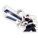 Sticker from Trigun