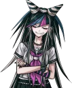 😏 emoji Ibuki Mioda @BigRedRidingHood Telegram sticker 13 of 23