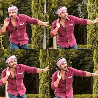 🕺 emoji Allu arjun @sticker_pack_channel — @stckrRobot Telegram sticker 23 of 83