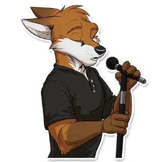 🎤 emoji Scott Telegram sticker 12 of 66