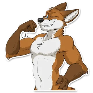 💪 emoji Scott Telegram sticker 15 of 66