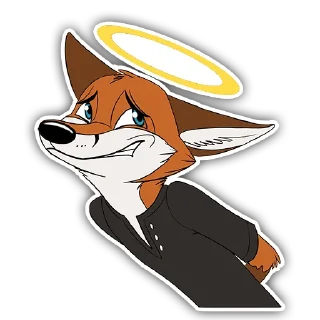 😇 emoji Scott/Tyler Telegram sticker 9 of 53
