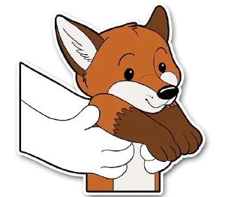 🦊 emoji Scott/Tyler Telegram sticker 20 of 53