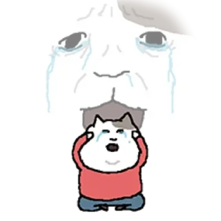 😊 emoji ˁ･̆-･̆ˀ Telegram sticker 10 of 60