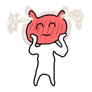 😊 emoji ˁ･̆-･̆ˀ Telegram sticker 9 of 60