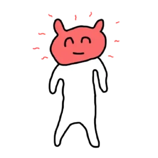 😊 emoji ˁ･̆-･̆ˀ Telegram sticker 8 of 60