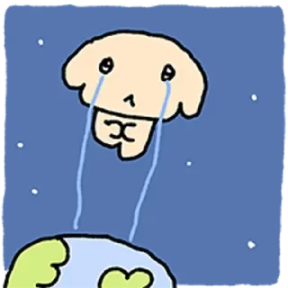 😊 emoji ˁ･̆-･̆ˀ Telegram sticker 9 of 60