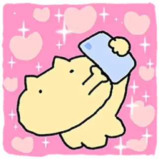 😊 emoji ˁ･̆-･̆ˀ Telegram sticker 18 of 60