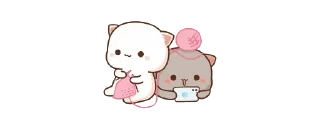 ❤️ emoji `ᵐⁱⁿⁱ ᵖᵉᵃᶜʰ ᵉ ᵍᵒᵐᵃˁ•֟፝-•ˀ @stickersdaManu Telegram sticker 17 of 100