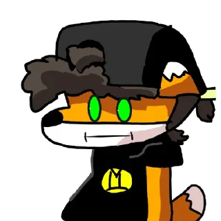 😄 emoji Lusrmin the little fox Telegram sticker 10 of 12