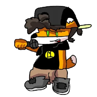 😄 emoji Lusrmin the little fox Telegram sticker 11 of 12