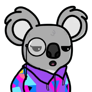 🌟 emoji Koala Day [@KoalaDay] Telegram sticker 17 of 24