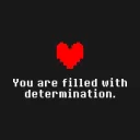 ❤️ emoji Undertale Telegram sticker 5 of 72