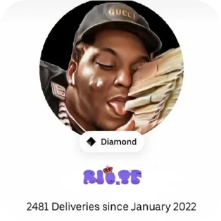 Sticker from rio pack