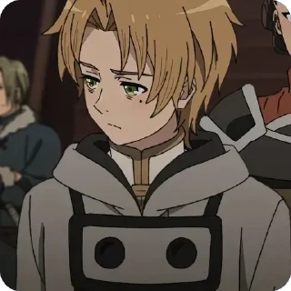 😓 emoji Mushoku Tensei II • @animestickersii Telegram sticker 23 of 98