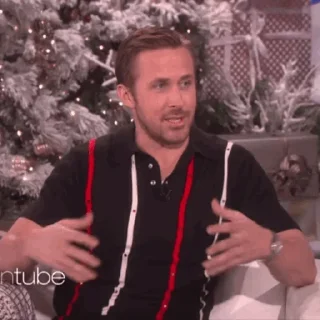 Sticker from Ryan Gosling