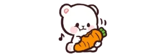 Sticker from ➽ᵐⁱⁿⁱ ᵐᵒᶜʰᵃ ᵉ ᵐⁱˡᵏ❥ @stickersdaManu